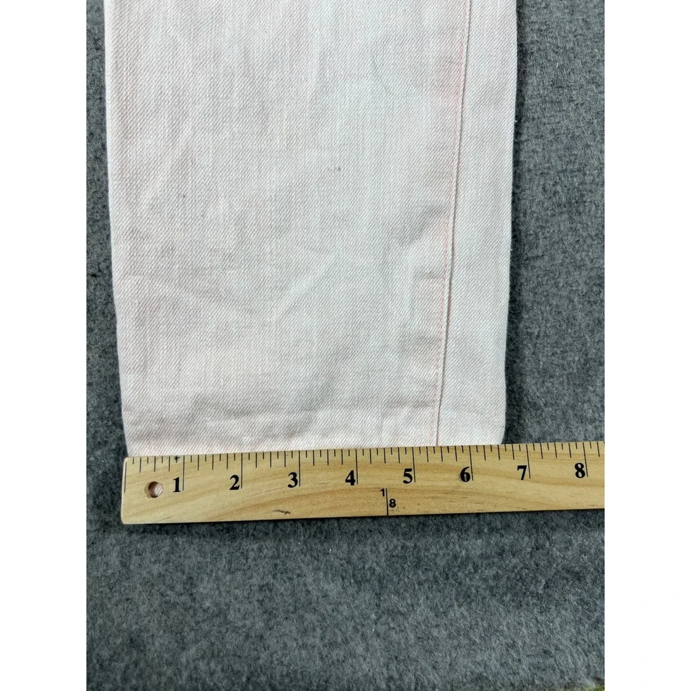 Schaeffers Garment Hotel Selvedge Jeans Mens 29 Pink USA Straight Leg Hollywood